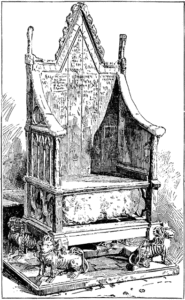 Edward I's coronation chair