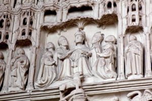 Henry V sculpture Westminster abbey